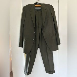 Vintage “shark skin” men’s suit.
